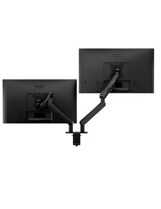 Arm for 2 monitors 17”-34” - AOC AM420B Black, Desk Clamp/Grommet, Aluminum structure, Mechanical Gas Spring System, Height ... 2