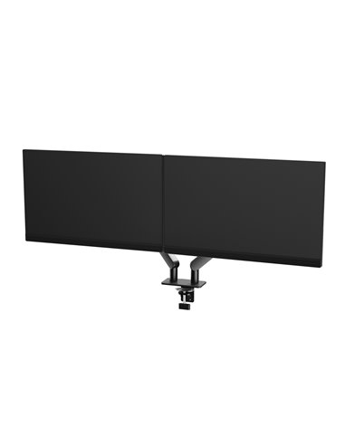 Arm for 2 monitors 17”-34” - AOC AM420B Black, Desk Clamp/Grommet, Aluminum structure, Mechanical Gas Spring System, Height ...