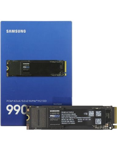 M.2 NVMe SSD Samsung SSD 990 EVO Plus / 1.0TB / PCIe4.0 x4 / 5.0 x2, NVMe 2.0
