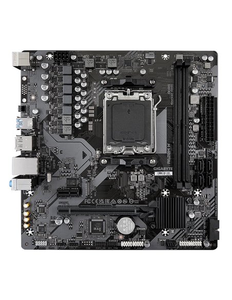 Placa de baza GIGABYTE A620M H / AM5 / A620 / DDR5 / mATX