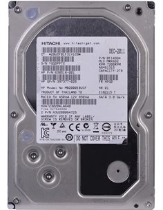 3.5” HDD Hitachi Ultrastar 7K3000 / 2TB / 7200rpm / SATAIII / 64MB