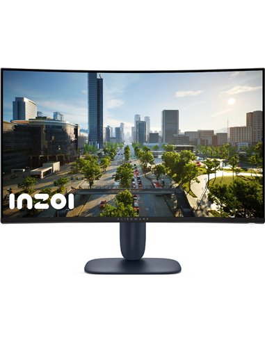 31.5” Monitor Gaming DELL Alienware AW3225DM/ Curved/ WQHD/ 1ms/ 180Hz/ Black