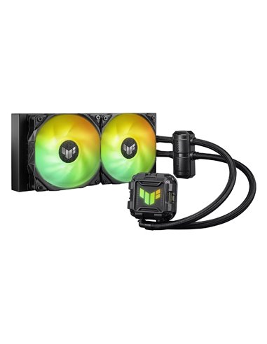 Житкостный Кулер ASUS TUF GAMING LC II 240 ARGB/ Universal/ 800~2000pm/ 29 dBA /67CFM/ Black