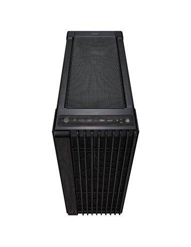 Carcasa ASUS ProArt PA602 Wood Edition- Glass Panel/ no PSU / 2x220mm, 1x140mm fan/ EATX/ Black