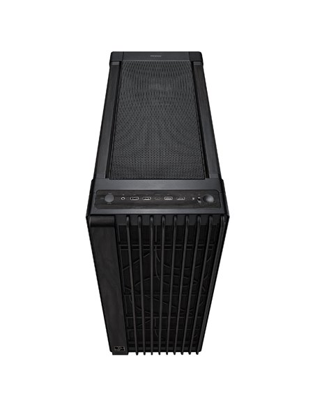 Carcasa ASUS ProArt PA602 Wood Edition- Glass Panel/ no PSU / 2x220mm, 1x140mm fan/ EATX/ Black