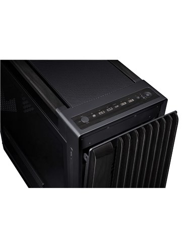 Carcasa ASUS ProArt PA602 Wood Edition- Glass Panel/ no PSU / 2x220mm, 1x140mm fan/ EATX/ Black