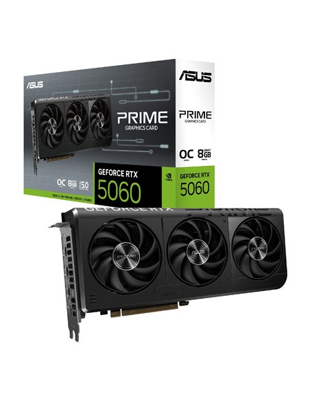 Placa video ASUS PRIME GeForce RTX 5060 OC Edition / 8GB / GDDR7 / 128bit