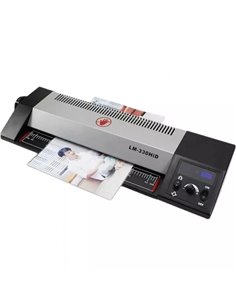 Qsmile LM330iDX A3, Black, Rollers: 2(hot shoe), Reverse, Input width: 330 mm,Speed: 55 cm/min, Min Film thickness: 160(2*80)...