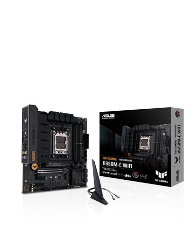 Placa de baza ASUS TUF GAMING B650M-E WIFI/ AM5 / B650 / DDR5 / mATX
