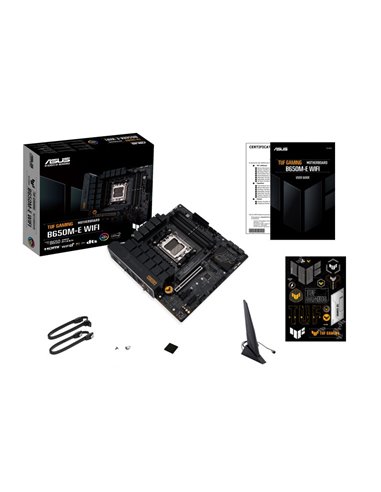 Placa de baza ASUS TUF GAMING B650M-E WIFI/ AM5 / B650 / DDR5 / mATX