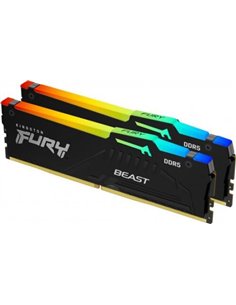Оперативная память Kingston FURY® Beast DDR5 RGB 5600 МТ/с 128ГБ (Kit of 2*64GB)