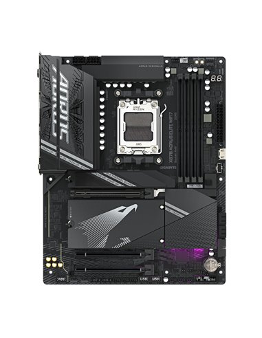 Материнская плата GIGABYTE X870 AORUS ELITE WIFI7/ AM5 / AMD X870 / DDR5 / ATX