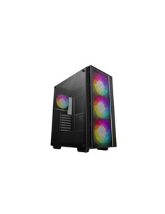 Carcasa DEEPCOOL MATREXX 55 MESH V4 / w/oPSU / Side panel / ATX / Black