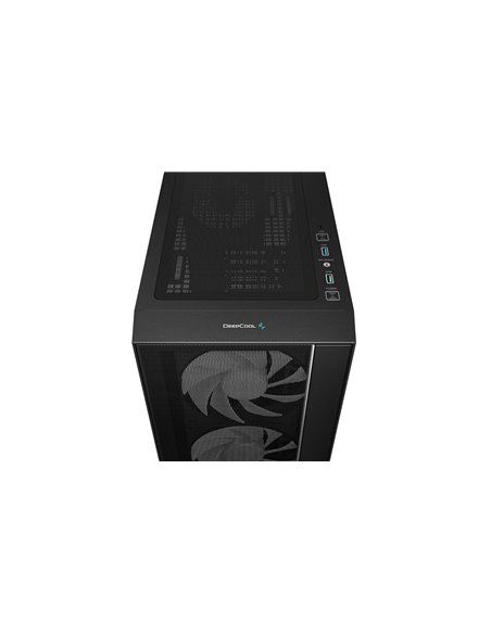 Carcasa DEEPCOOL MATREXX 55 MESH V4 / w/oPSU / Side panel / ATX / Black Carcasa DEEPCOOL MATREXX 55 MESH V4 / w/oPSU / Side panel / ATX / Black
