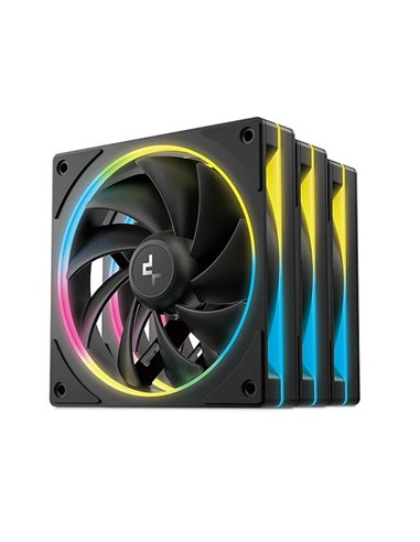 Ventilator pentru carcasa DEEPCOOL FL12 SE 3-IN-1/ 3x120mm ARGB PWM fan/ Black