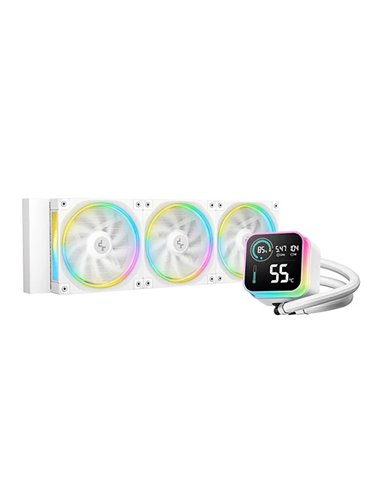 Жидкостный охладитель DEEPCOOL LQ360 WH/ Universal/ 350W/ <38.71dBA/ 72.04 CFM