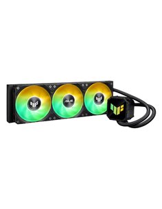 Житкостный Кулер ASUS TUF GAMING LC III 360 ARGB/ Universal/ 650-2600 RPM/ 37.4dBA / 90.78CFM/ Black 2