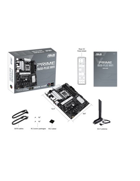 Placa de baza ASUS PRIME B650-PLUS WIFI / AM5 / B650 / DDR5 / ATX