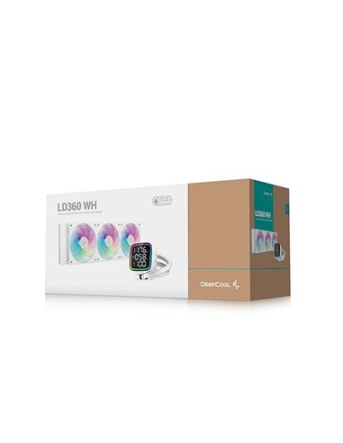 Sistem de racire lichid DEEPCOOL LD360 WH/ Universal/ 300W/ 38.71dBA/ 72.04 CFM