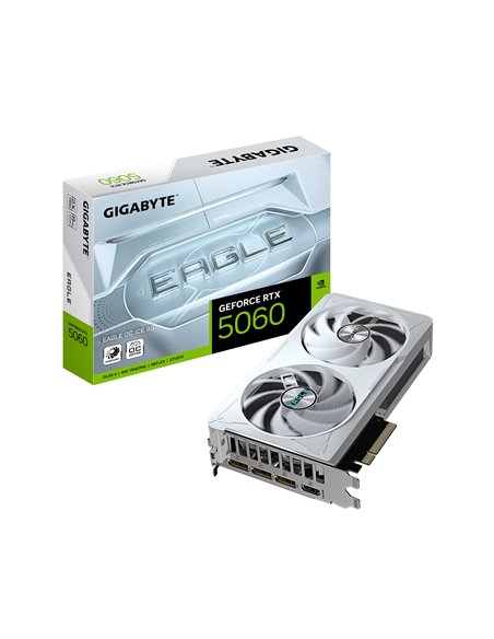 Placa video GIGABYTE GeForce RTX 5060 EAGLE OC ICE 8G / 8GB / GDDR7 / 128bit