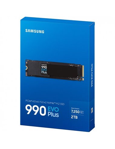 M.2 NVMe SSD Samsung SSD 990 EVO Plus / 2.0TB / PCIe4.0 x4 / 5.0 x2, NVMe 2.0