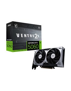 Placa video MSI GeForce RTX 5060 8G VENTUS 2X OC/ 8GB / GDDR7 / 128bit