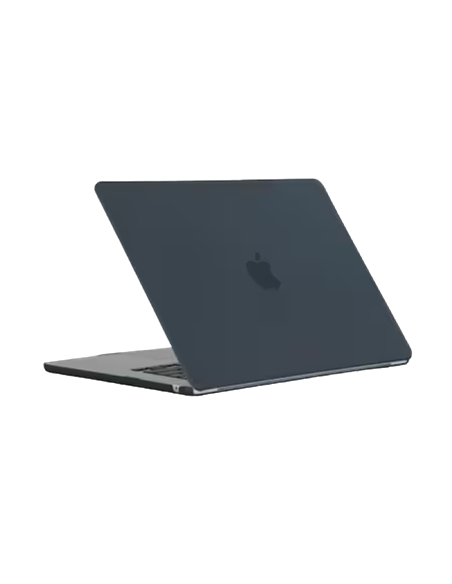 Husă pentru laptop Tech Protect Smartshell Macbook Air 15 (2023), 15", Policarbonat, plastic, Negru mat Husă pentru laptop Tech Protect Smartshell Macbook Air 15 (2023), 15", Policarbonat, plastic, Negru mat
