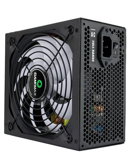 Блок питания для компьютеров Gamemax GP-500, 500Вт, ATX, Немодульный
