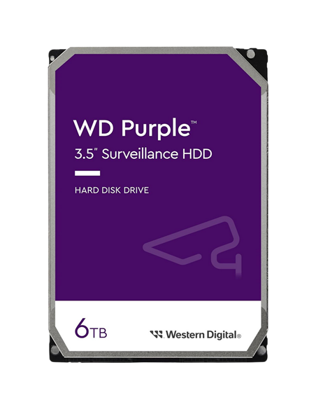 Unitate HDD Western Digital WD Purple, 3.5", 6 TB WD64PURZ