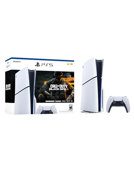 Игровая консоль SONY PlayStation 5 Slim Disc Edition + Call of Duty Black Ops 6, Белый