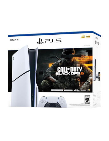 Игровая консоль SONY PlayStation 5 Slim Disc Edition + Call of Duty Black Ops 6, Белый