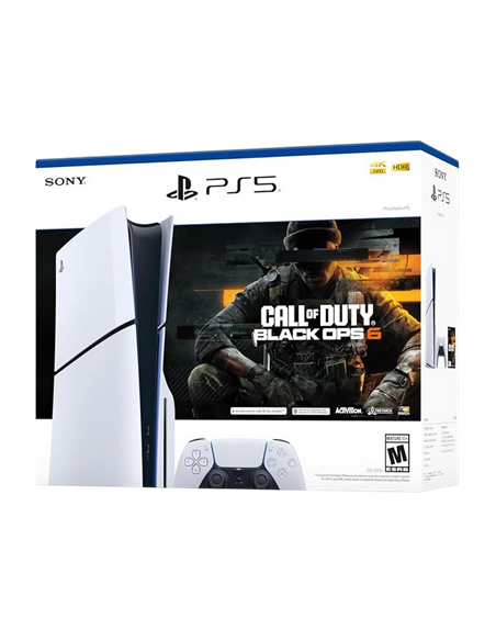 Игровая консоль SONY PlayStation 5 Slim Disc Edition + Call of Duty Black Ops 6, Белый