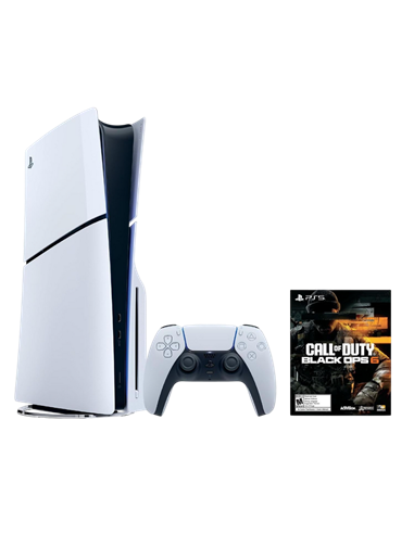 Игровая консоль SONY PlayStation 5 Slim Disc Edition + Call of Duty Black Ops 6, Белый