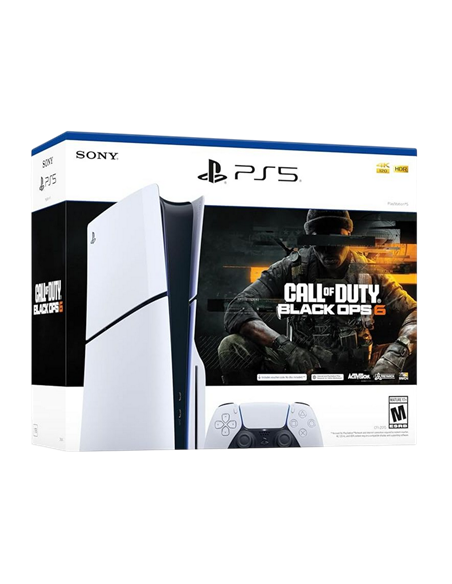 Игровая консоль SONY PlayStation 5 Slim Disc Edition + Call of Duty Black Ops 6, Белый