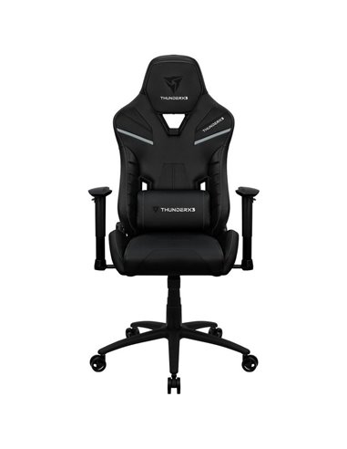 Игровое кресло ThunderX3 TC5, Искусственная кожа, Чёрный
