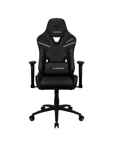 Игровое кресло ThunderX3 TC5, Искусственная кожа, Чёрный