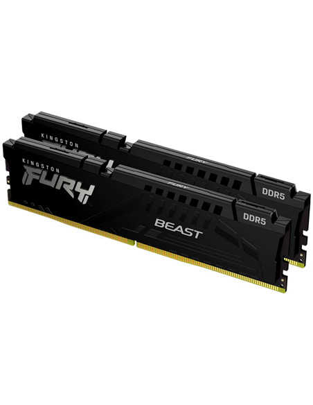 Оперативная память Kingston FURY Beast, DDR5 SDRAM, 5200 МГц, 64Гб, KF552C36BBEK2-64 Оперативная память Kingston FURY Beast, DDR5 SDRAM, 5200 МГц, 64Гб, KF552C36BBEK2-64