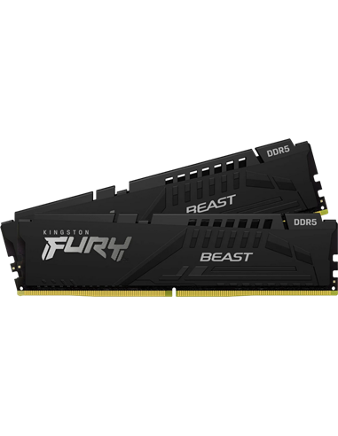 Оперативная память Kingston FURY Beast, DDR5 SDRAM, 5200 МГц, 64Гб, KF552C36BBEK2-64
