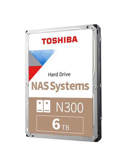 Unitate HDD Toshiba N300, 3.5", 6 TB HDWG460UZSVA