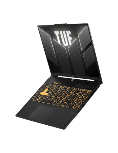 Laptop Gaming 16" ASUS TUF Gaming F16 FX607JV, Mecha Gray, Intel Core i7-13650HX, 16GB/1024GB, Fără SO