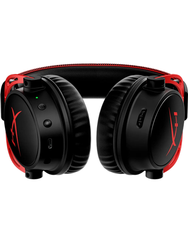 Игровая Гарнитура HyperX Cloud Alpha Wireless, Беспроводной, Черный/Красный