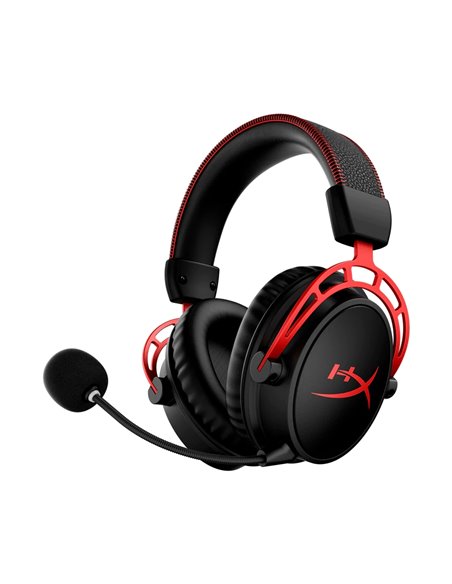 Игровая Гарнитура HyperX Cloud Alpha Wireless, Беспроводной, Черный/Красный