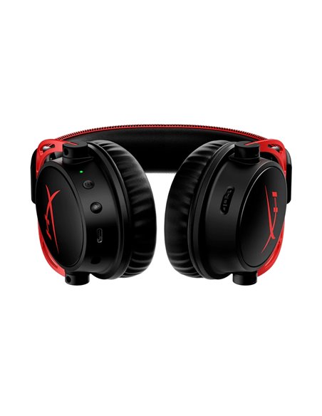 Игровая Гарнитура HyperX Cloud Alpha Wireless, Беспроводной, Черный/Красный