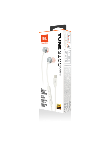 Наушники JBL Tune 310C, Белый