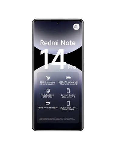 Смартфон Xiaomi Redmi Note 14 Pro 4G, 12Гб/512Гб, Midnight Black