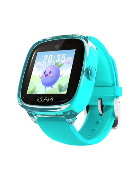 Детские часы Elari KidPhone Fresh 4G, 35мм, Зелёный Детские часы Elari KidPhone Fresh 4G, 35мм, Зелёный