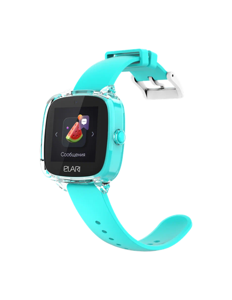 Детские часы Elari KidPhone Fresh 4G, 35мм, Зелёный Детские часы Elari KidPhone Fresh 4G, 35мм, Зелёный