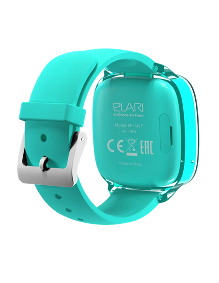 Детские часы Elari KidPhone Fresh 4G, 35мм, Зелёный Детские часы Elari KidPhone Fresh 4G, 35мм, Зелёный