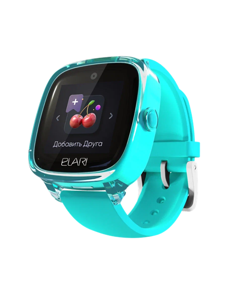 Детские часы Elari KidPhone Fresh 4G, 35мм, Зелёный Детские часы Elari KidPhone Fresh 4G, 35мм, Зелёный