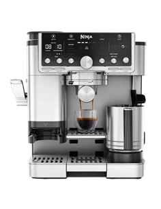 Кофеварка рожковая Ninja ES701EU, 1650Вт, Нержавеющая сталь